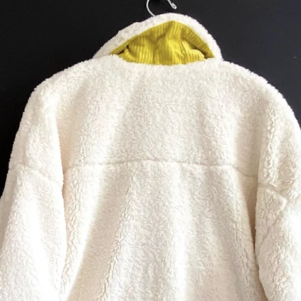 ANTHROPOLOGIE LESLIE
CORDUROY-TRIMMED JACKET - Picture 7 of 9